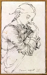 “Mijn Agnes”, Dürers vrouw afgebeeld als meisje, 1494